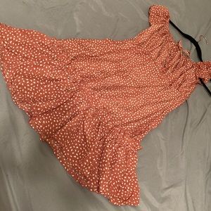 Off the shoulder flirty dress